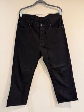 Cheap Monday Men's Black Relaxed Jeans